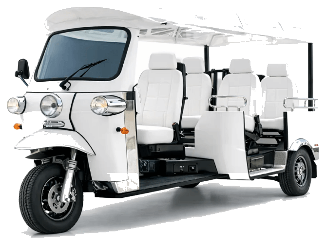Tuk-Tuk el&eacute;trico de 6 lugares da SintraToursPortugal