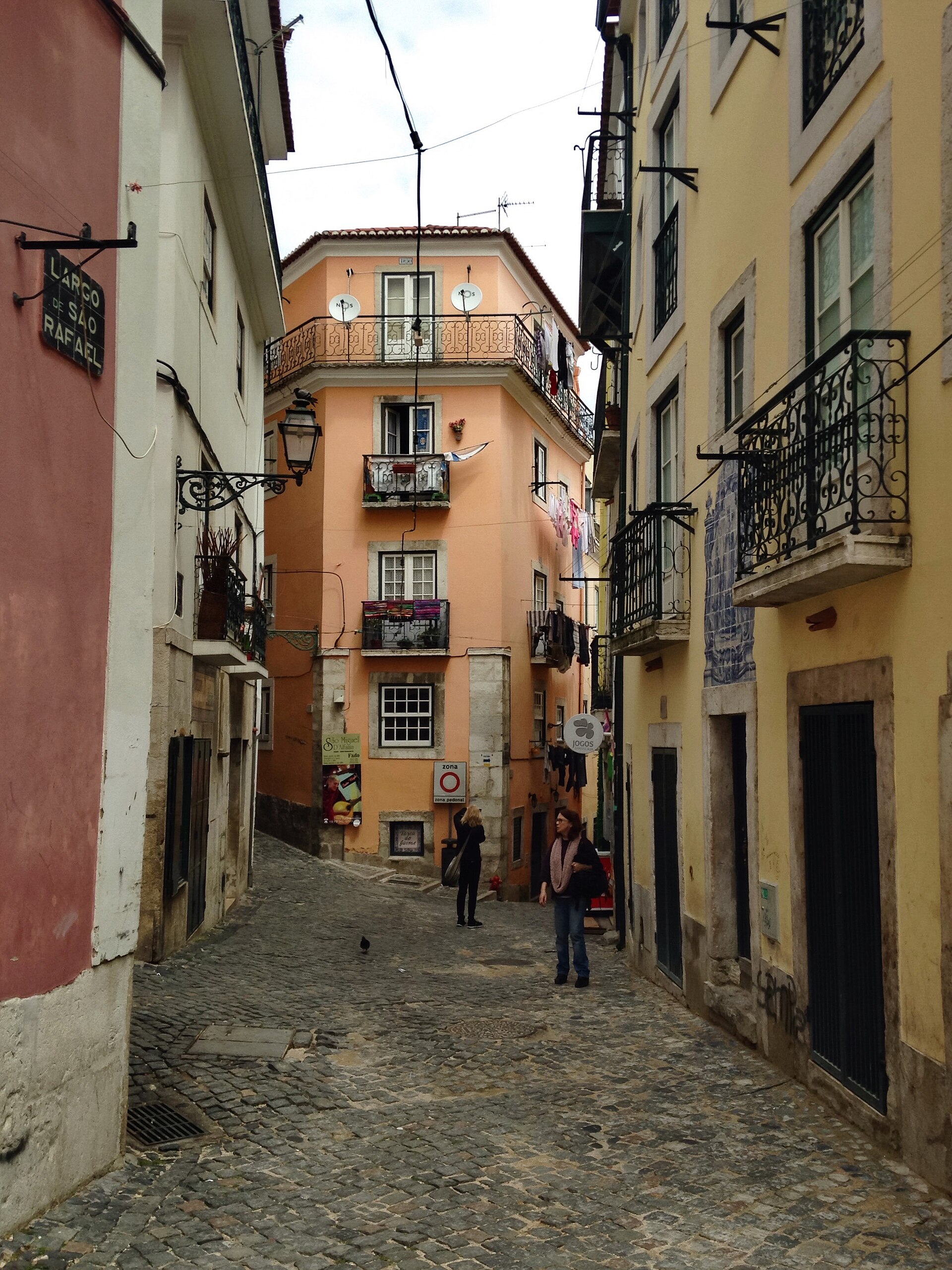 Alfama em Lisboa